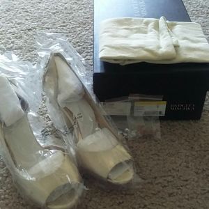 Soft Genuine Leather Wedge Heel